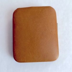 Vintage Tan Leather  Buxton Key Holder New